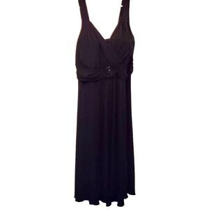 Enfocus y2k Little Black Cocktail Prom Homecoming Tank Dress Plus Size 14W